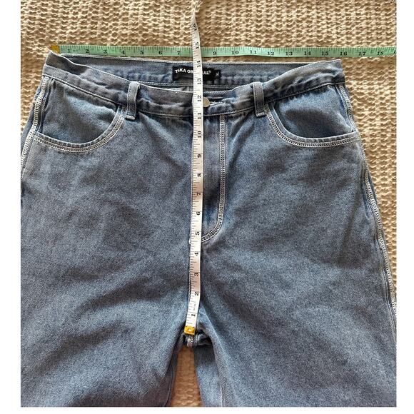 Taka Original Jeans XL Reverse Seams Loose Fit Baggy 32" Waist - Picture 5 of 6